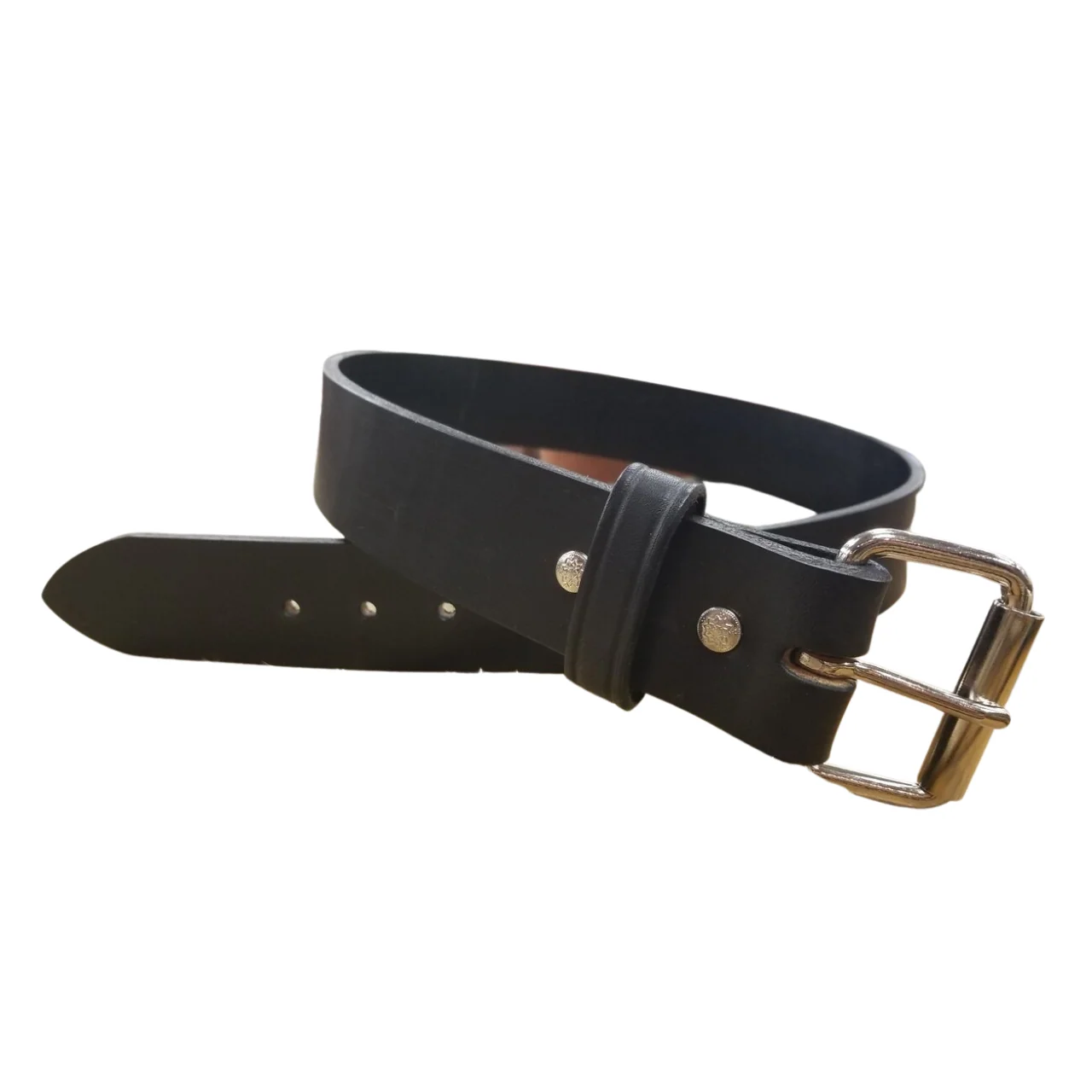 1 3/4" Hand Crafted Extra Wide Leather Belt 725