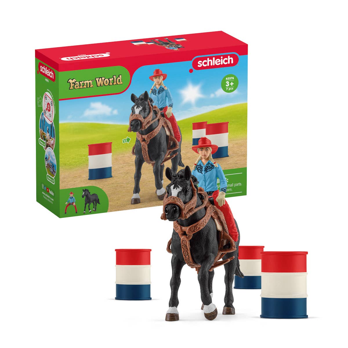 3 Barrel Rodeo Racing Playset - Image 6