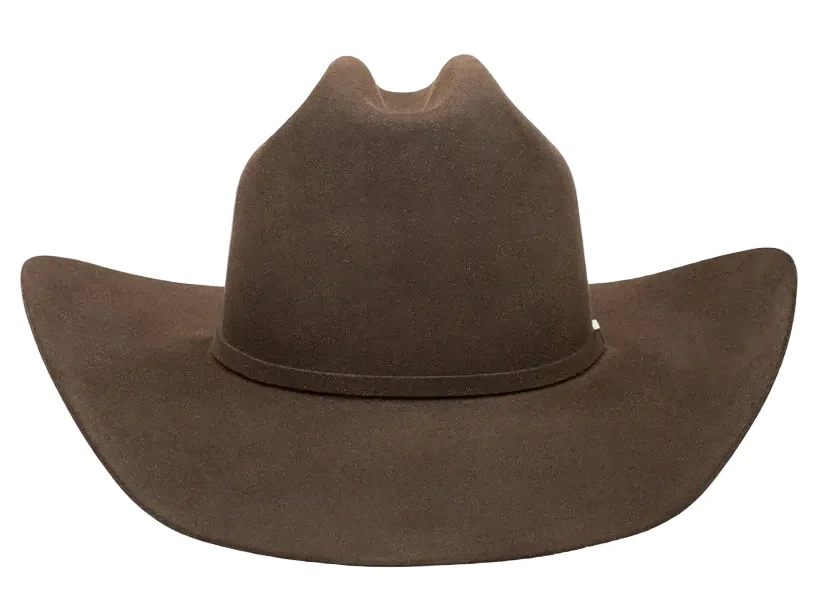 5 Star Barton 22 Chocolate Felt Cowboy Hat - Image 2