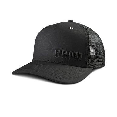 A290001501 Ariat Mens Richardson 112 Cap Embroidered - Black