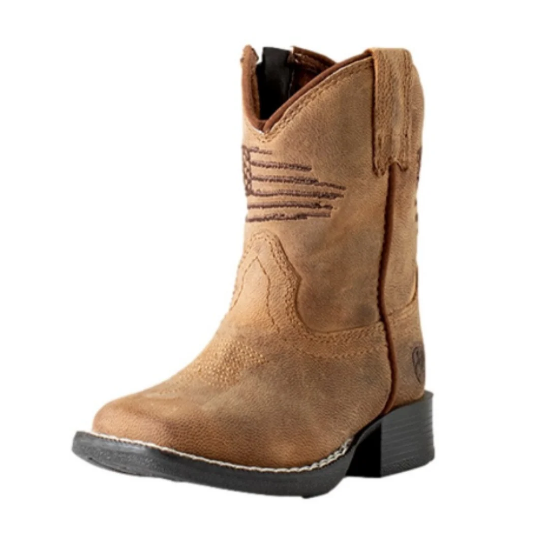 Ariat Lil Stomper Anthem Patriot Brown A441003002 - Image 2