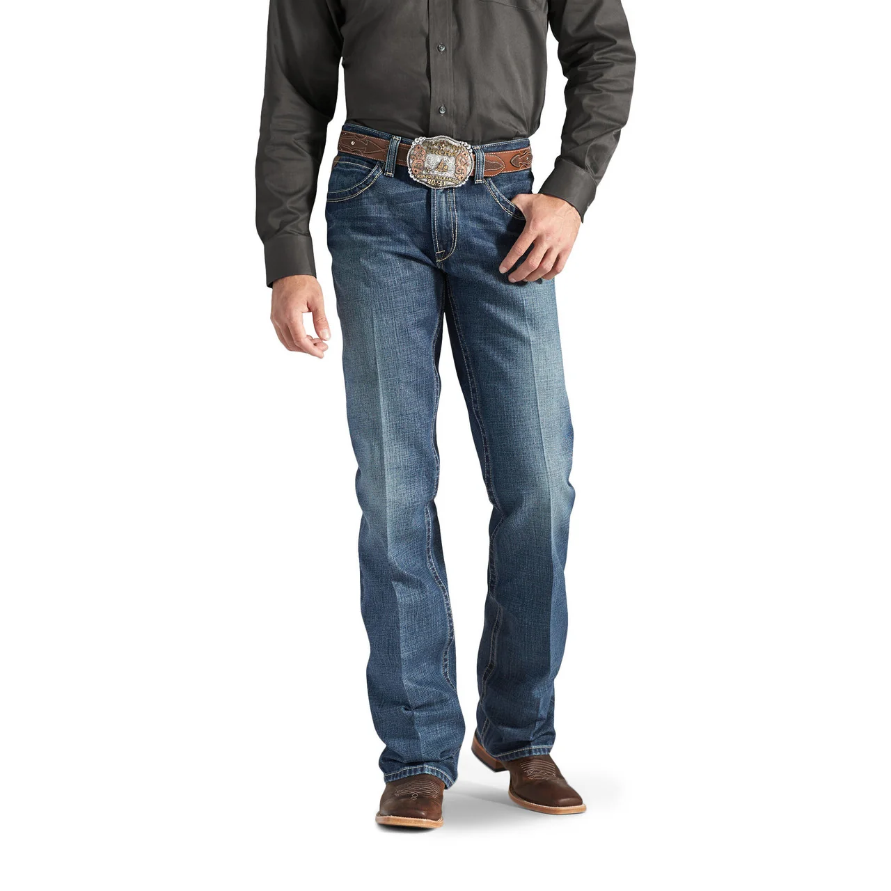 Ariat M4 Low Rise Boundary Boot Cut Jeans 10012136