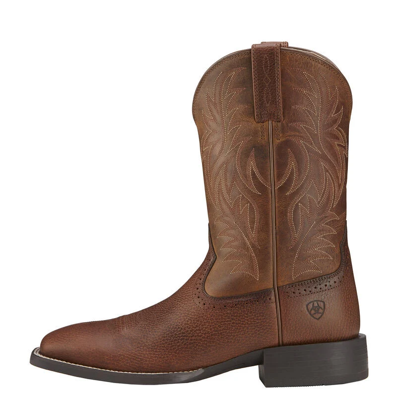 Ariat Sport Wide Square Toe Western Boot 10016291 - Image 5