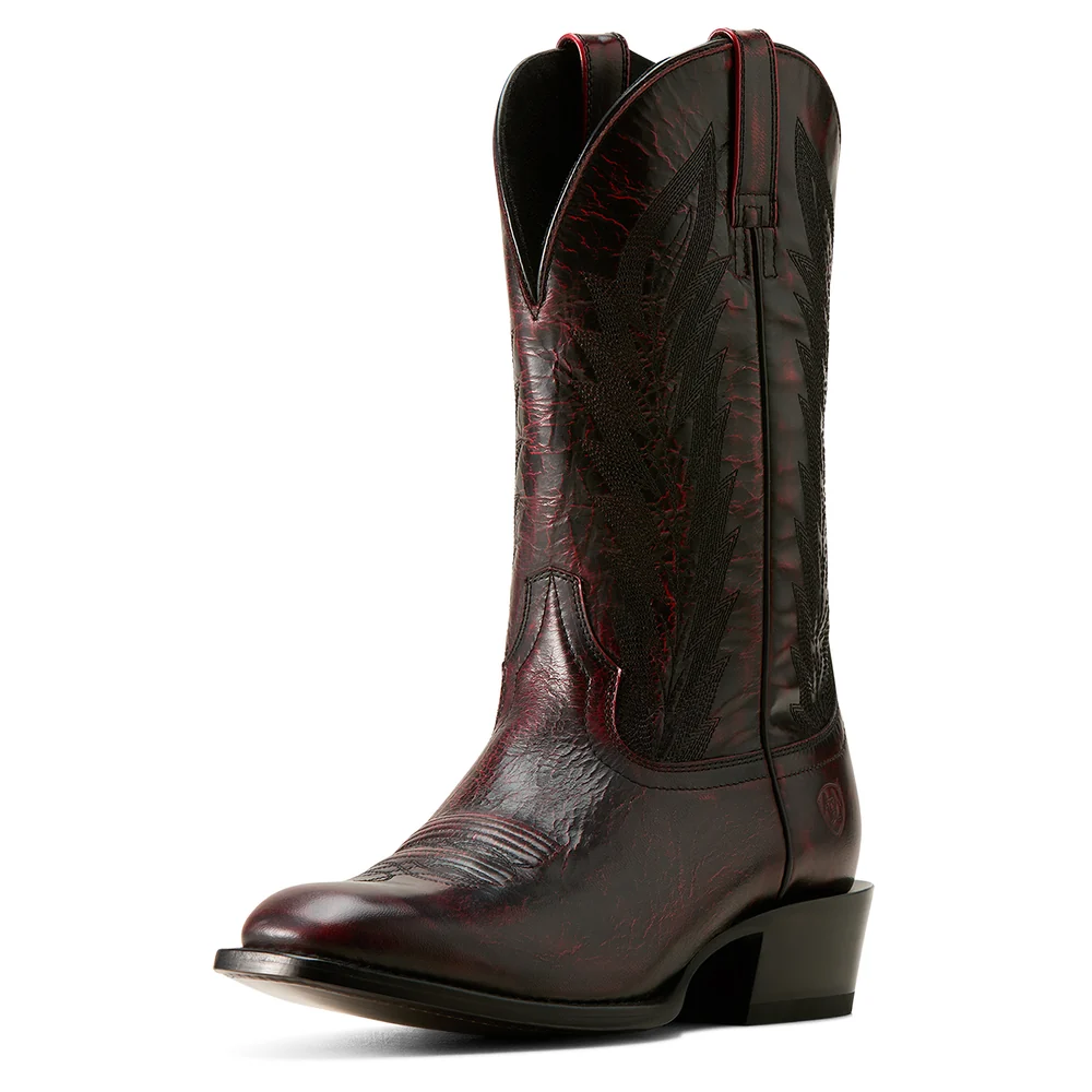 Ariat Willie Black Cherry Cowboy Boot 10061141 - Image 3