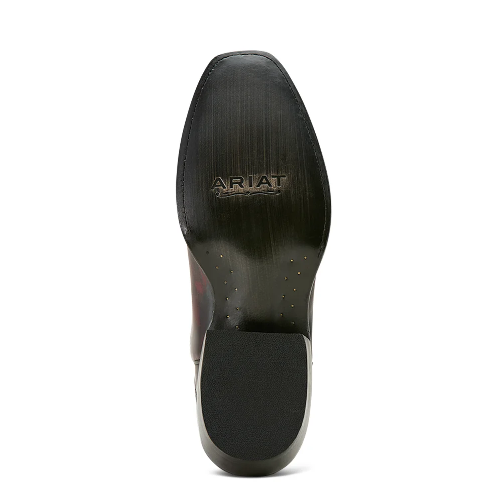 Ariat Willie Black Cherry Cowboy Boot 10061141 - Image 5