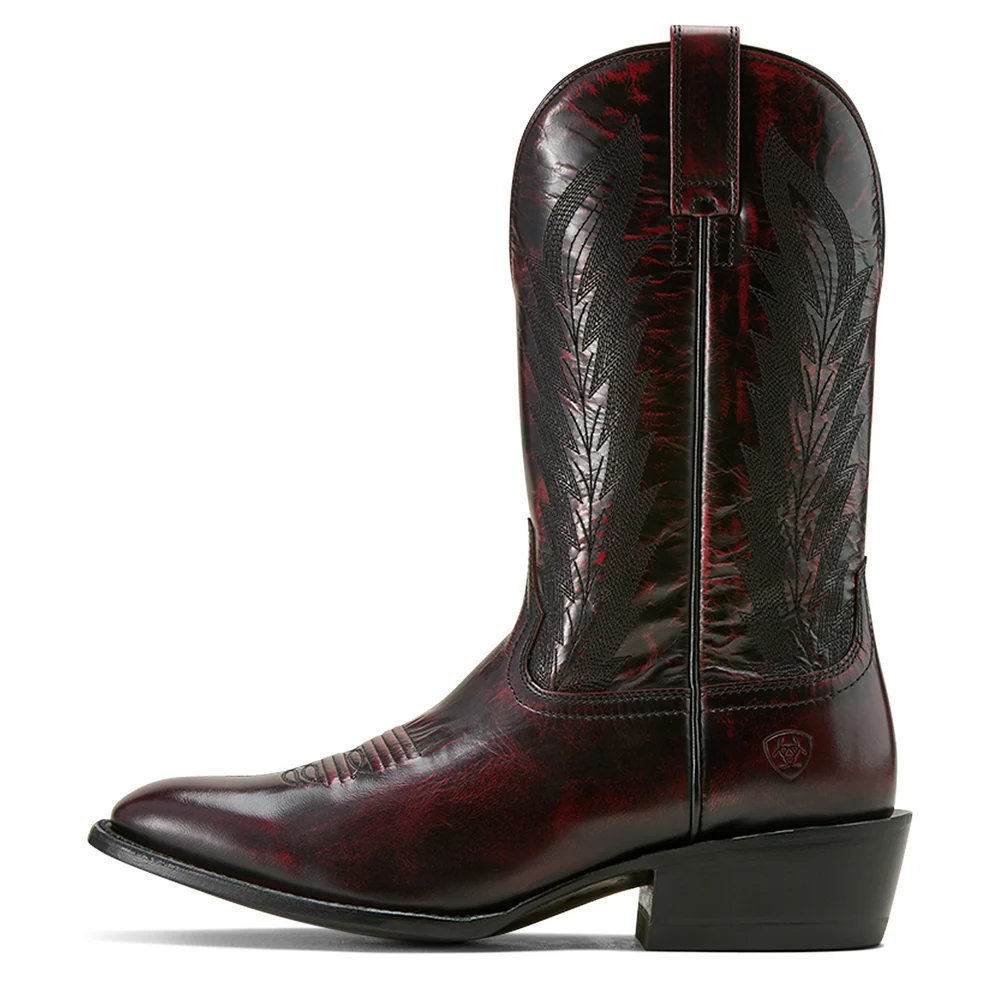 Ariat Willie Black Cherry Cowboy Boot 10061141 - Image 6