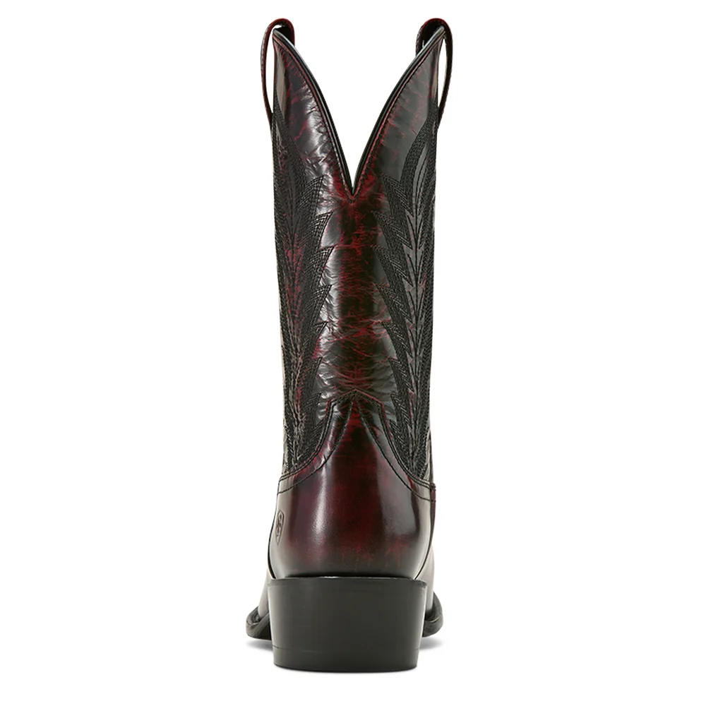 Ariat Willie Black Cherry Cowboy Boot 10061141 - Image 7