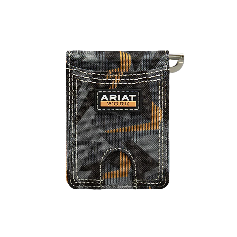 Ariat Men's Work Bifold Multi Color Money Clip A3402197