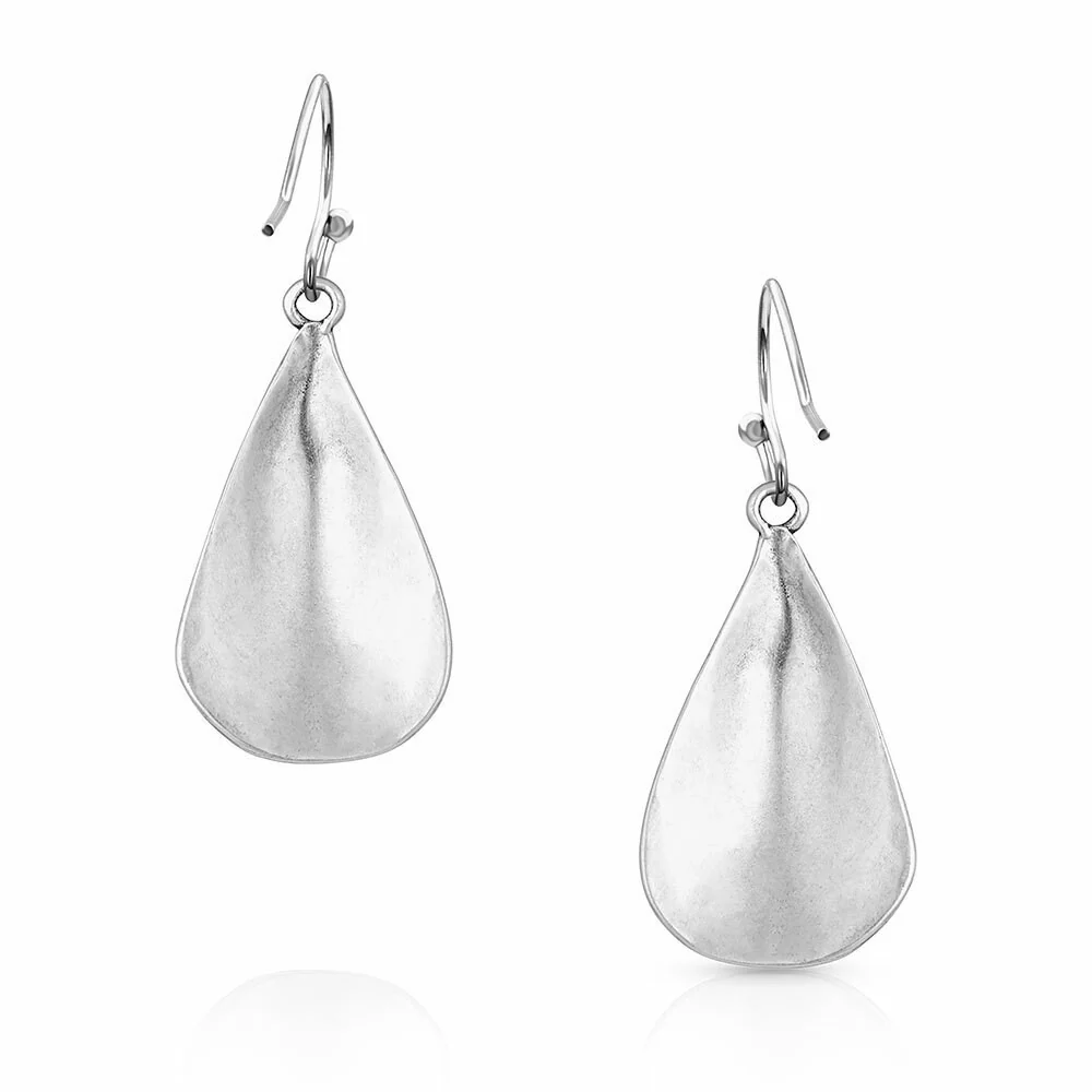 Blooming Cross Opal Teardrop Earrings By Montana Silversmiths ER4900 - Image 3
