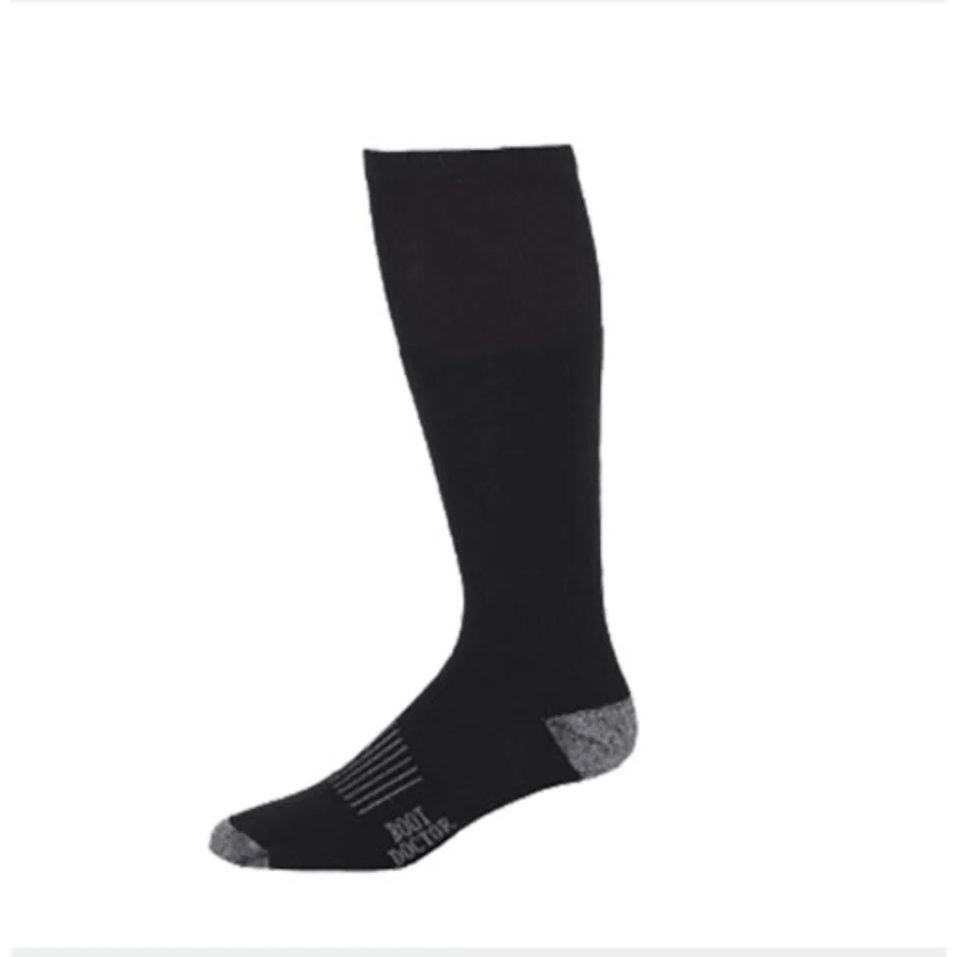 Boot Doctor All Day Cotton 2 Pack Socks Black
