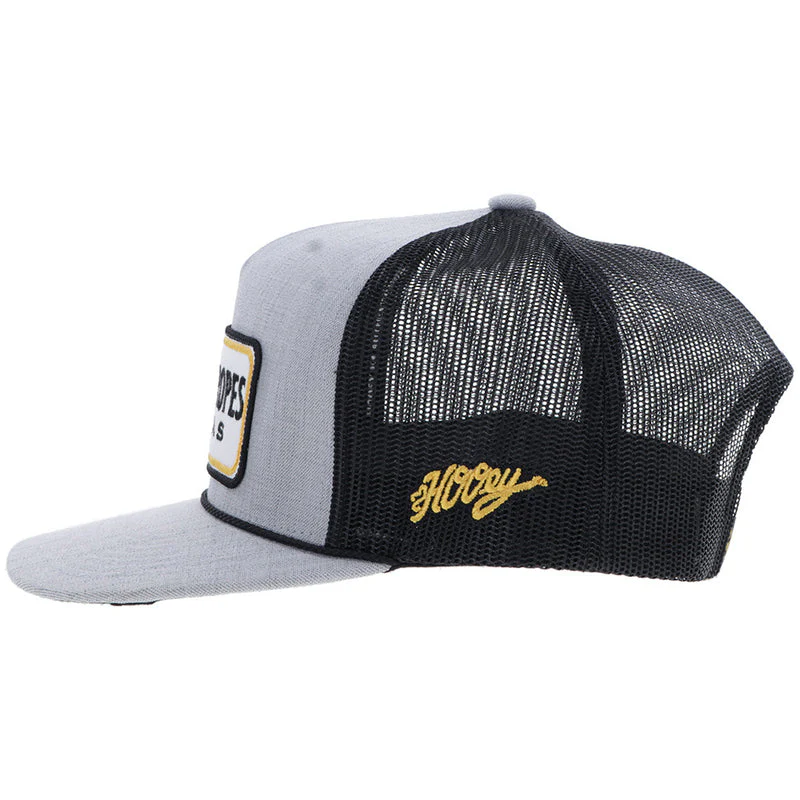 Cactus Ropes Trucker Hat Grey/Black CR116 - Image 5