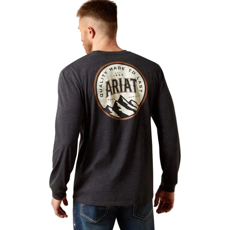 Men's Circle A T-Shirt CHARCOAL HEATHER-10065903