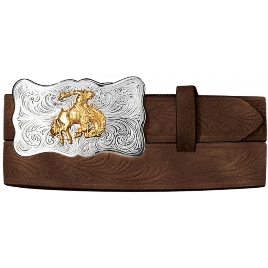 Children's Justin Embossed Cowhide Belt by Leegin 0189D