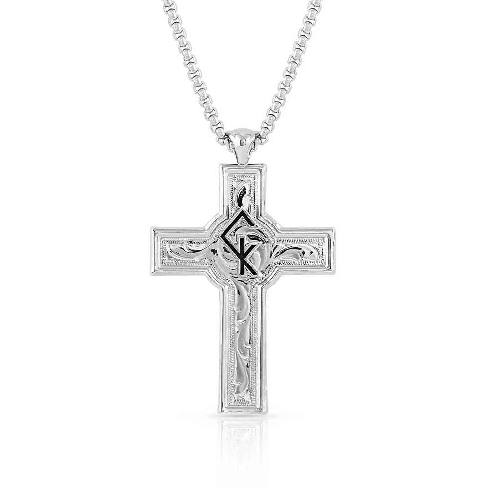 Combat Zone Cross Necklace by Montana Silversmiths CKNC5105 - Image 3