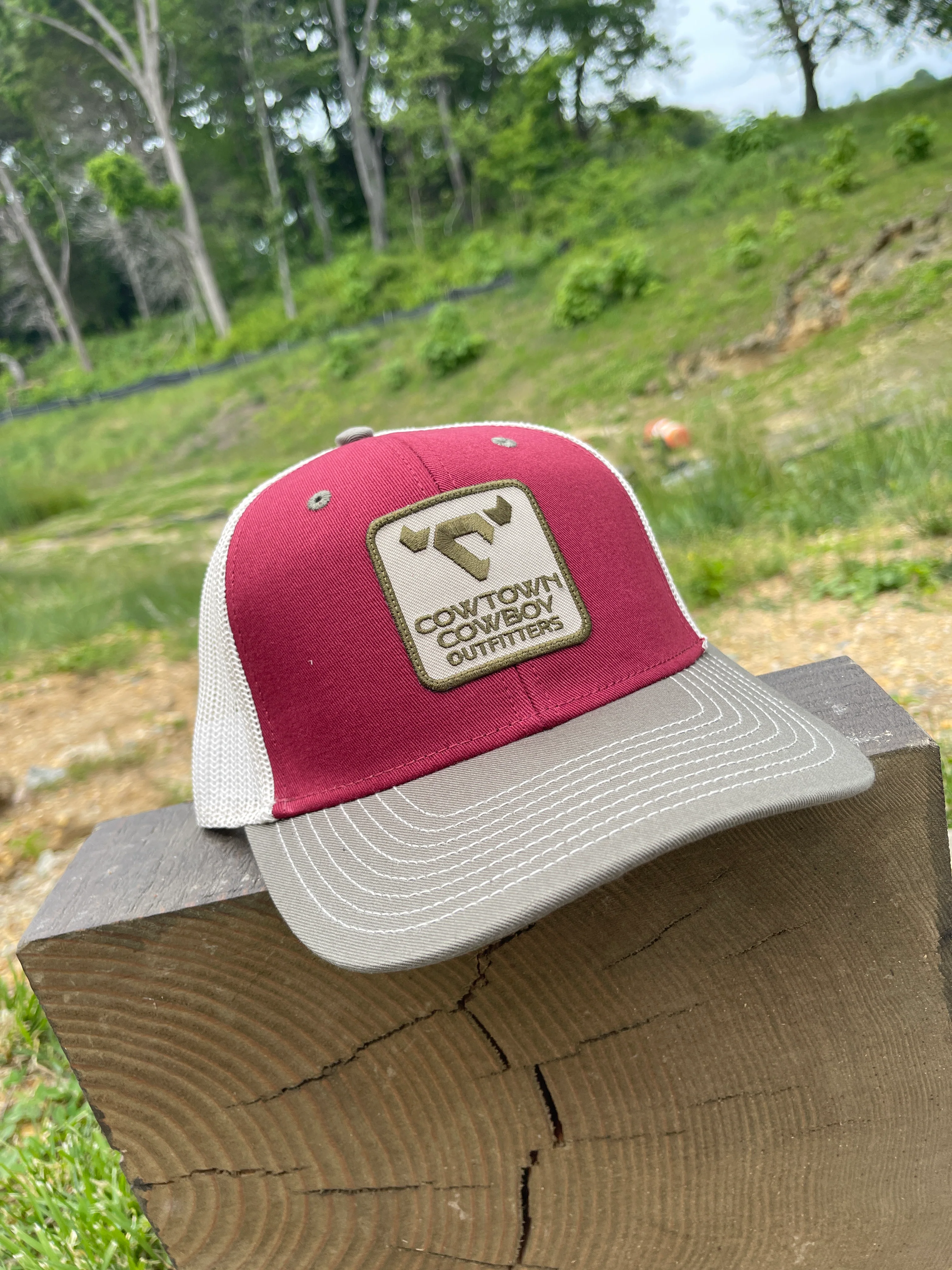 Cowtown Cowboy Outfitters Baseball Cap Cinnamon / Olive GB452E-P0160 - Image 3