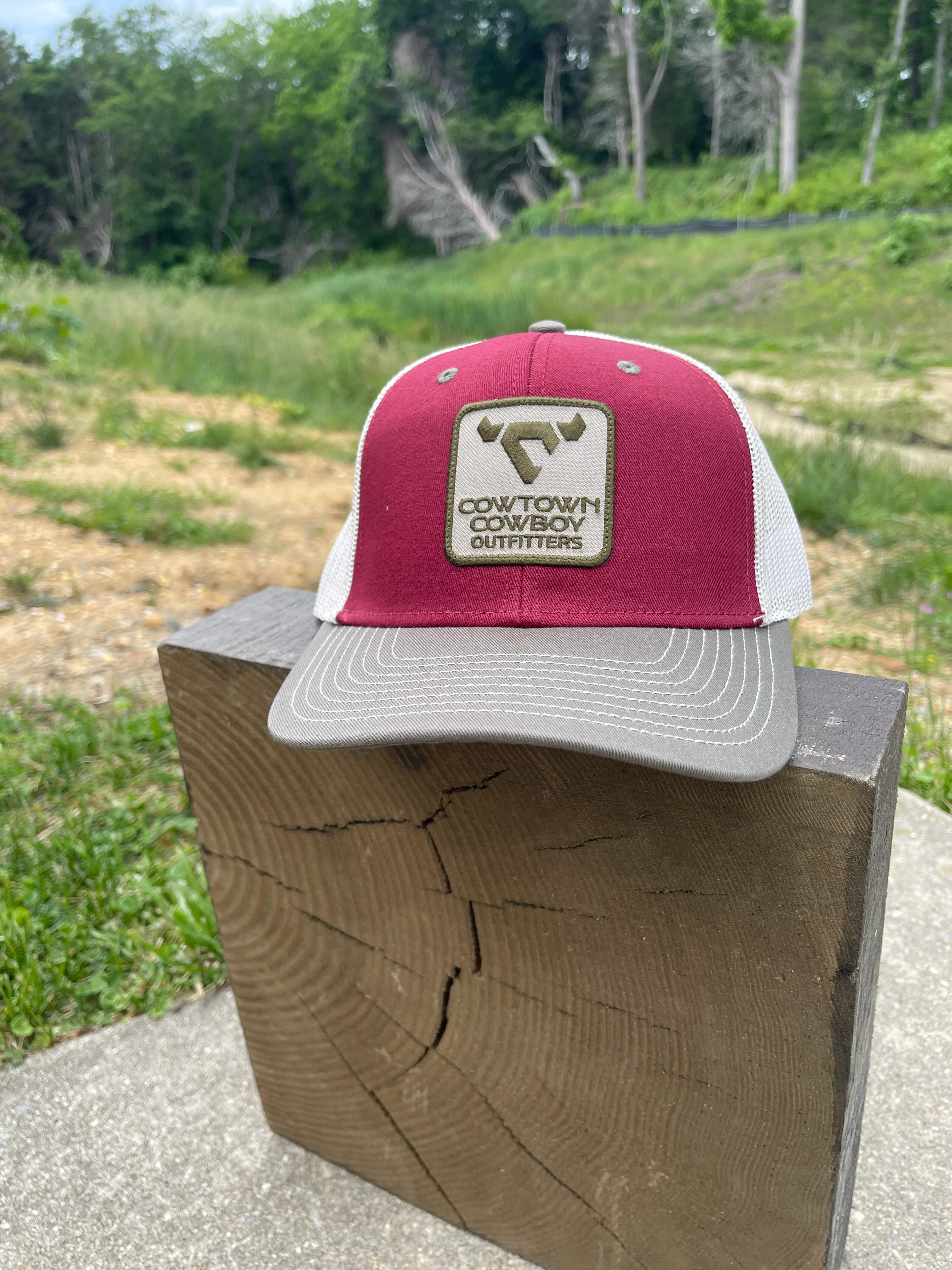 Cowtown Cowboy Outfitters Baseball Cap Cinnamon / Olive GB452E-P0160 - Image 4
