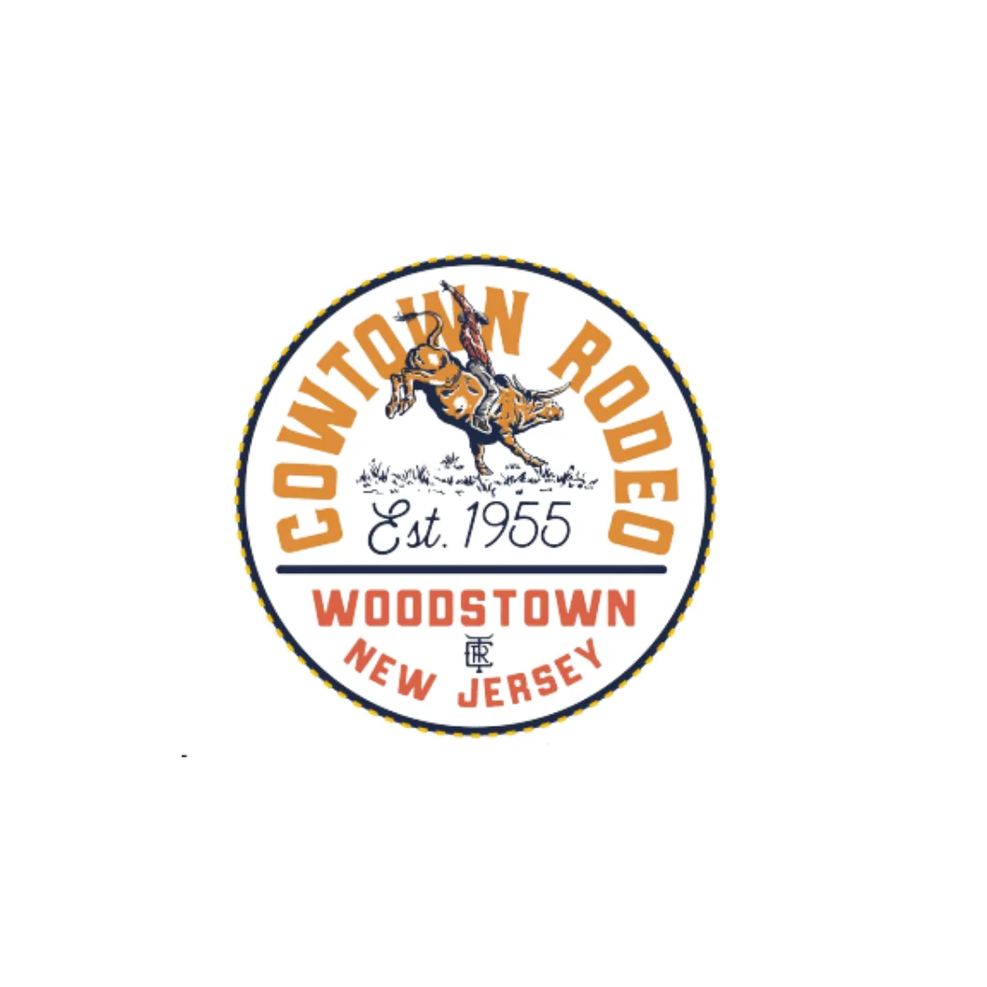Bucking Bull Rider Cowtown Rodeo Sticker