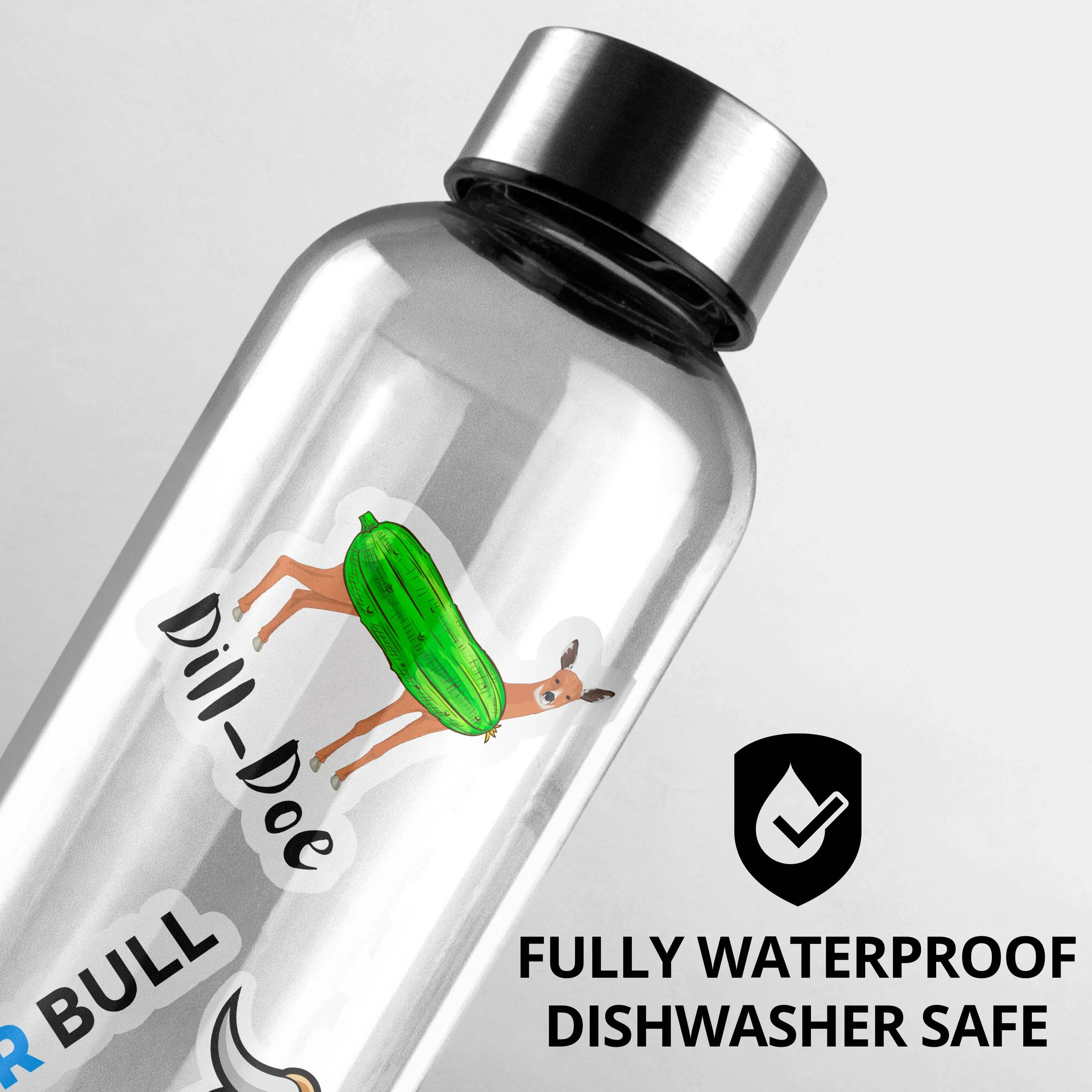 Dill-Doe Sticker, Funny Deer Sticker Meme Sticker, Waterproof Vinyl Sticker for Car, Laptop, Phone - Image 5