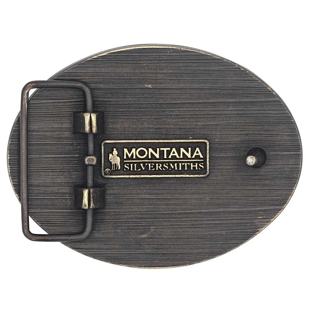 Don't Tread on Me Belt Buckle by Montana Silversmith A944C - Image 2