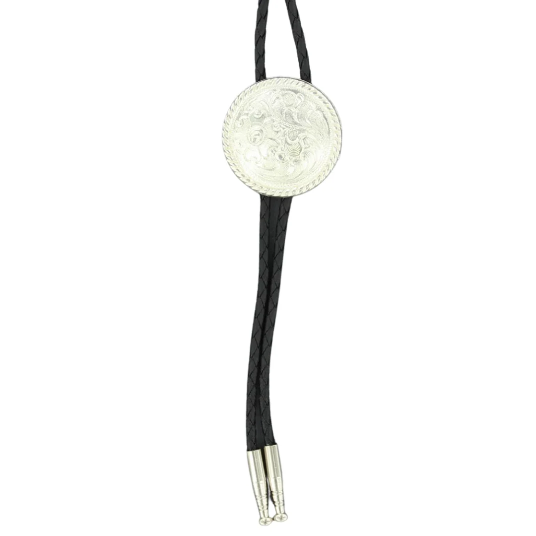 Double S Floral Concho Western Bolo 22804