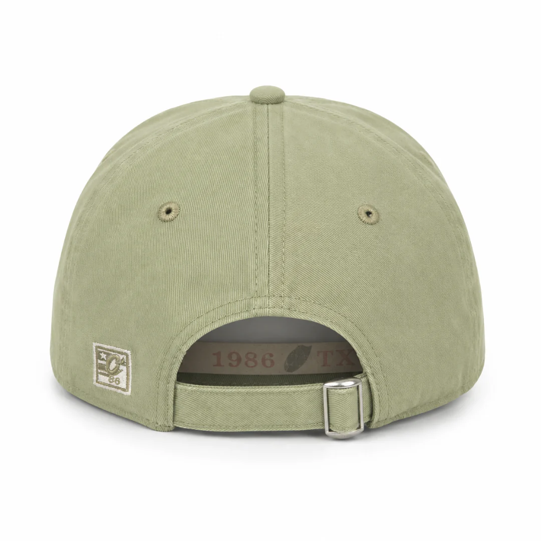 Embroidered Cowtown Rodeo Ball Cap In Avocado - Image 2
