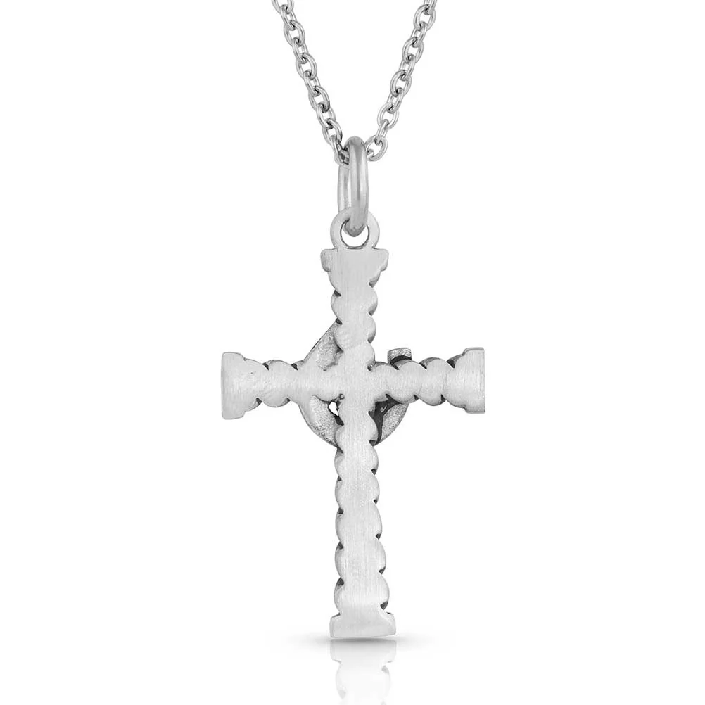 Farrier's Faith Cross Necklace NC5317 - Image 2