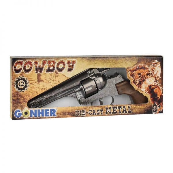 Frontiers Army Filigreed 12-Shot Cap Gun 122/- Silver - Image 4