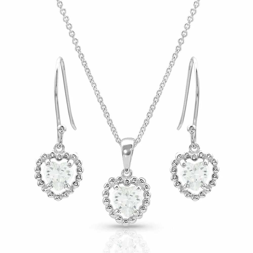 Frozen Heart Jewelry Set by Montana Silversmiths JS4653