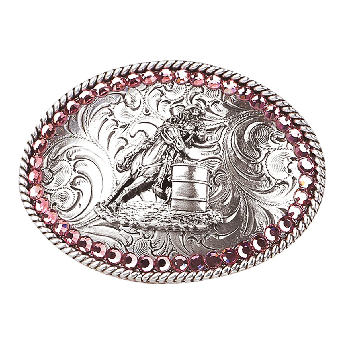 Girls Barrel Racer Buckle By M&F 37380