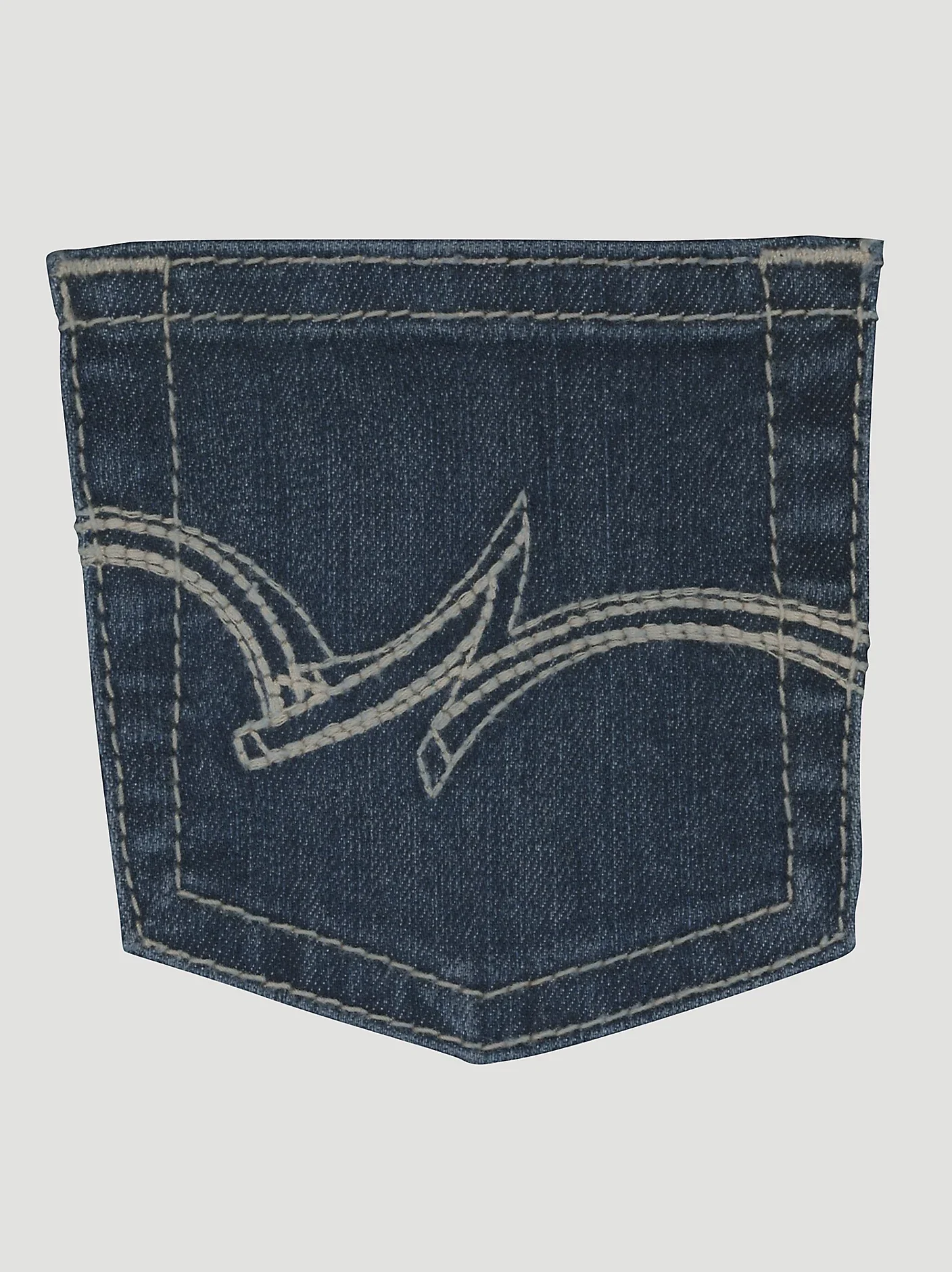 Girls Dark Blue Wrangler Boot Cut Jean 9MWGER - Image 3