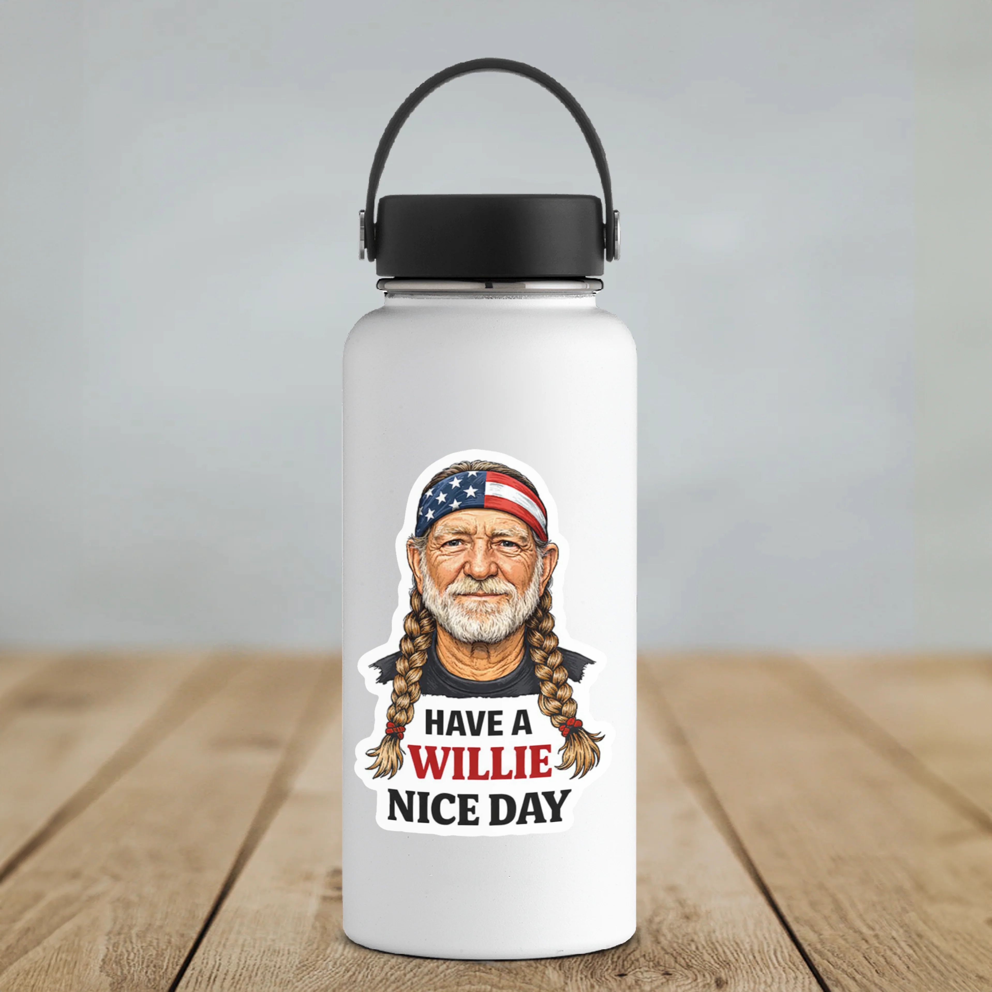 Have A Willie Nice Day Country Music Humor Sticker - Image 7