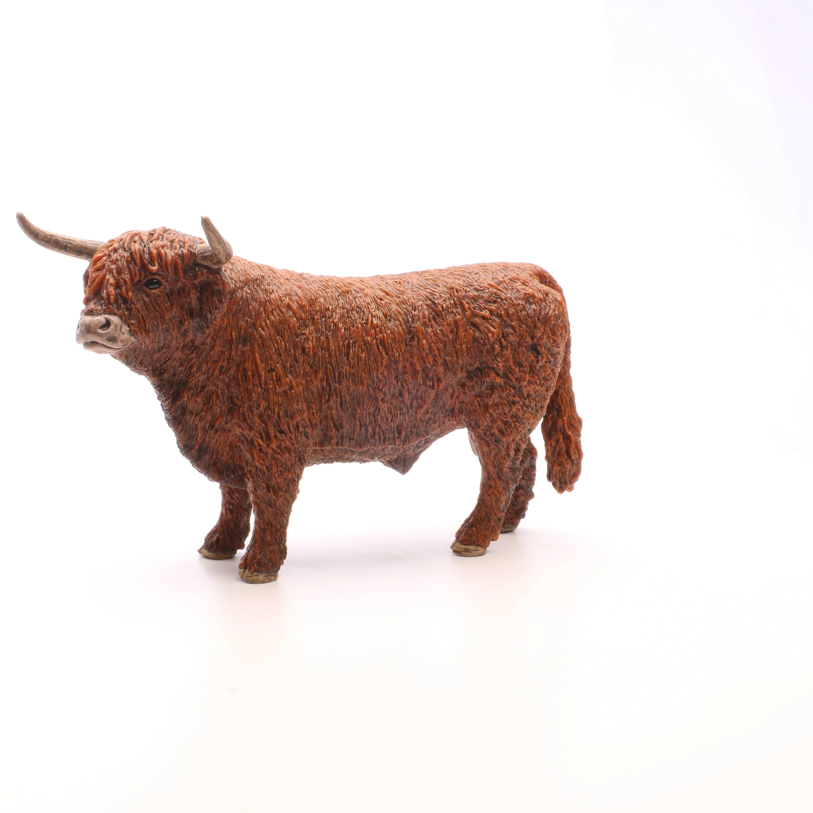 Highland Bull Farm Animal Toy - Image 3