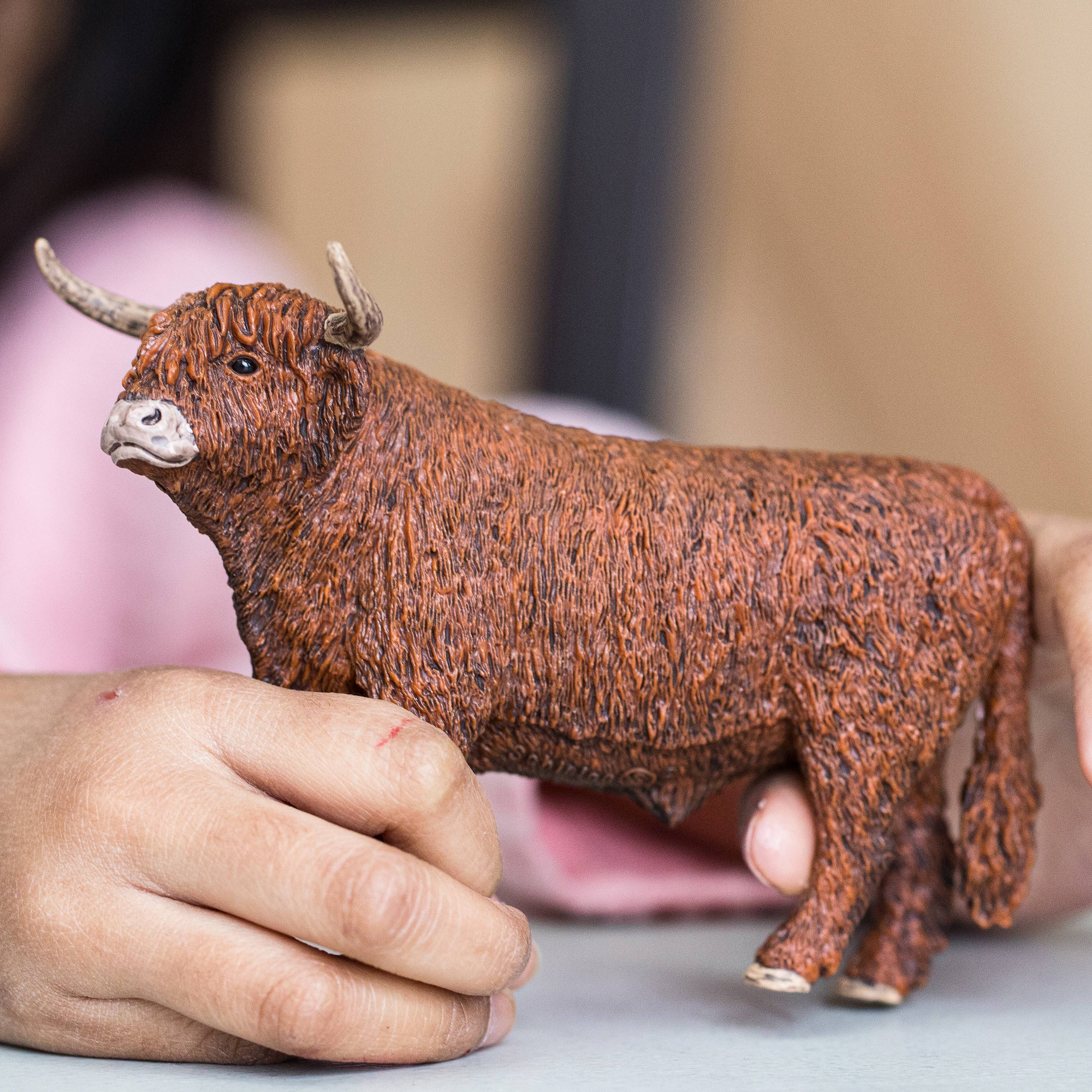 Highland Bull Farm Animal Toy - Image 5