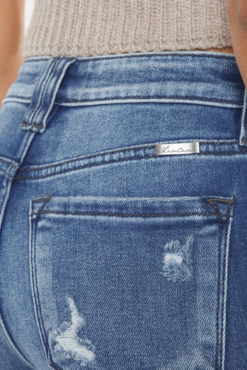 Clemont High Rise Flare Jeans - KC9326D - Image 11