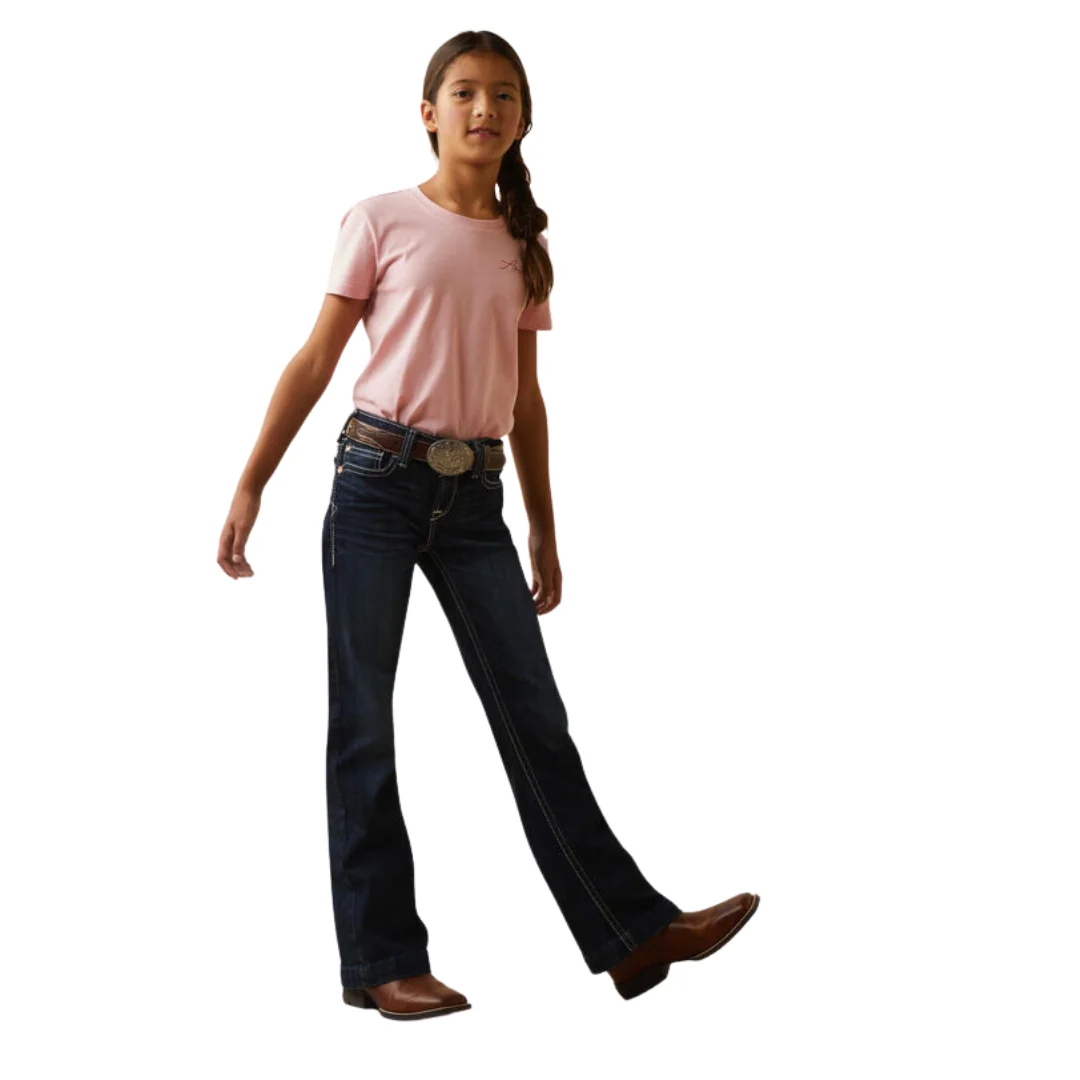 Kid's Ariat R.E.A.L. Ryki Wide Leg Jean 10043205 - Image 2