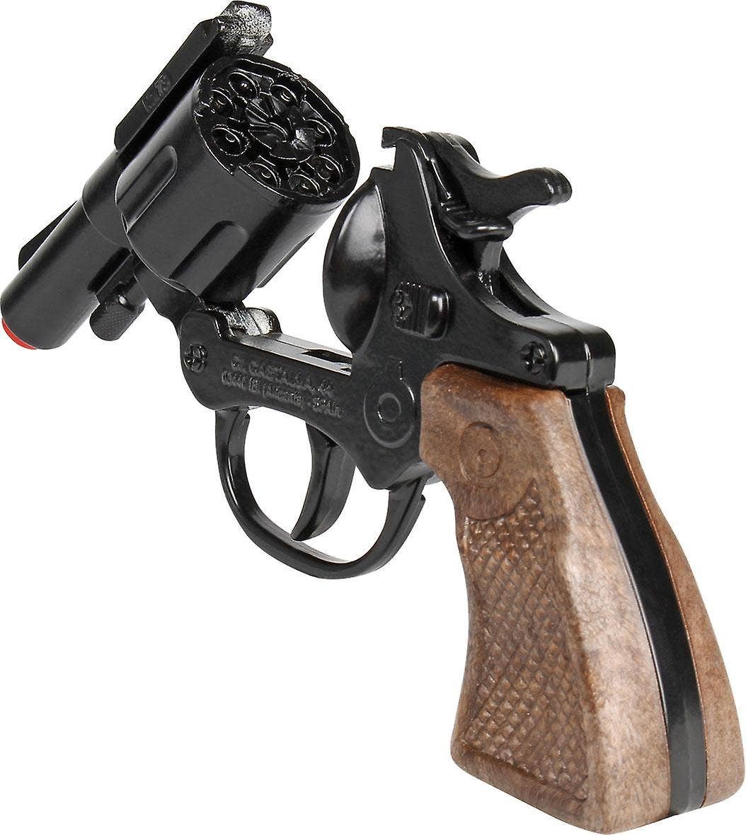 Kids Police Detective 8-Shot Toy Cap Gun - Black - Image 3