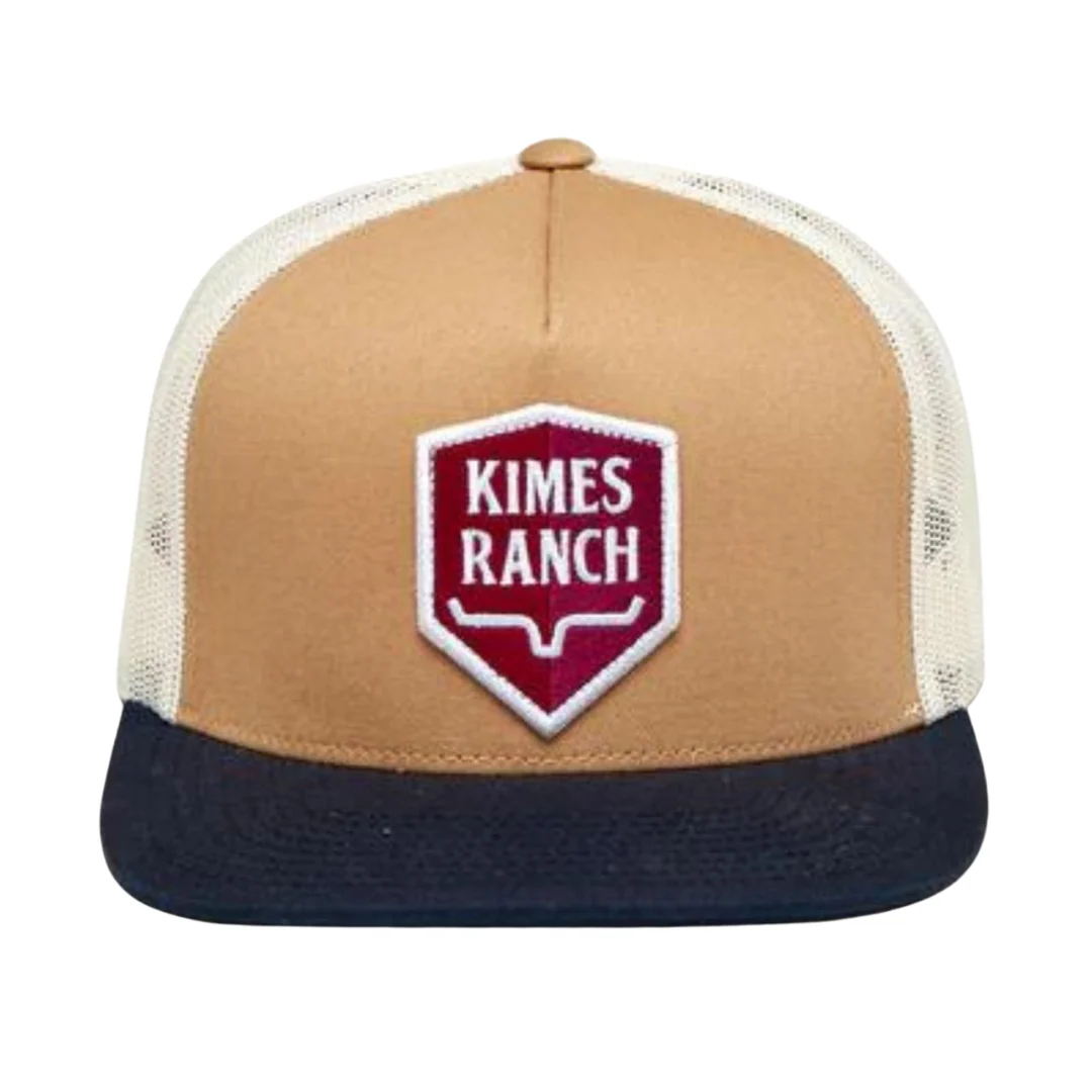 Kimes Ranch Jack Trucker Cap in Work Wear Brown 192914 - Image 2