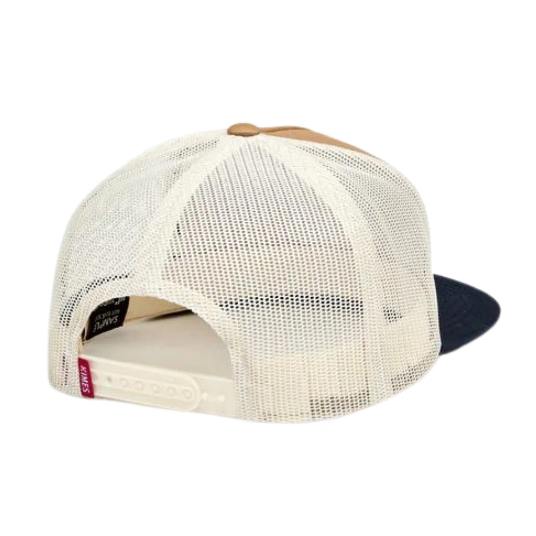 Kimes Ranch Jack Trucker Cap in Work Wear Brown 192914 - Image 3