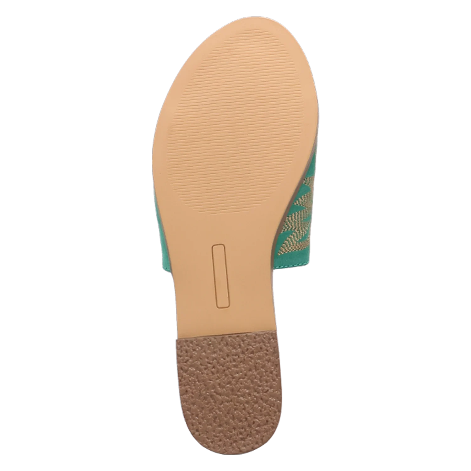 Suede Lasso Green Sandal - DI2235-GN - Image 3