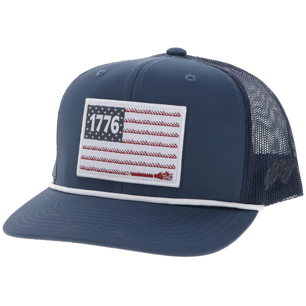 Liberty Roper in Navy Flag Patch - Youth