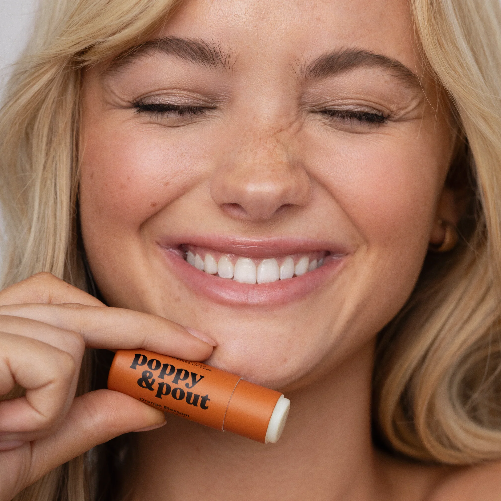 Poppy & Pout Orange Blossom Lip Balm - Image 3
