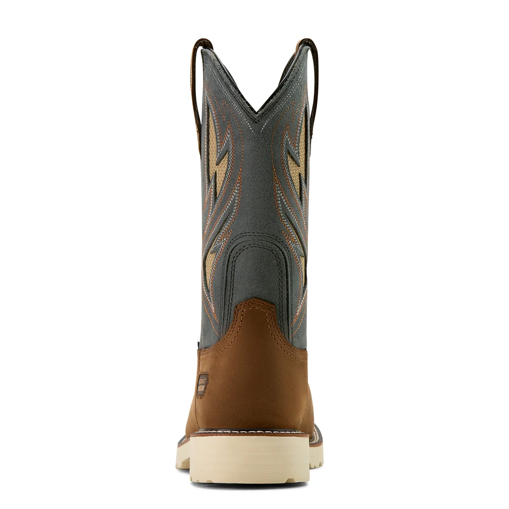 Men's Activator VentTEK Steel Toe Alamo Brown/Stone Grey Work Boot 10061284 - Image 5