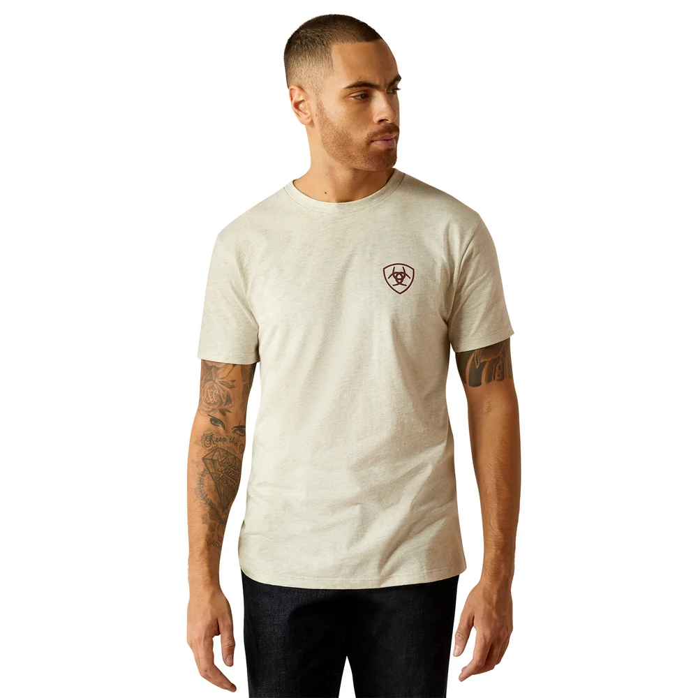 Men's Ariat Rodeo Proud T-Shirt By Ariat 10052507 - Image 2