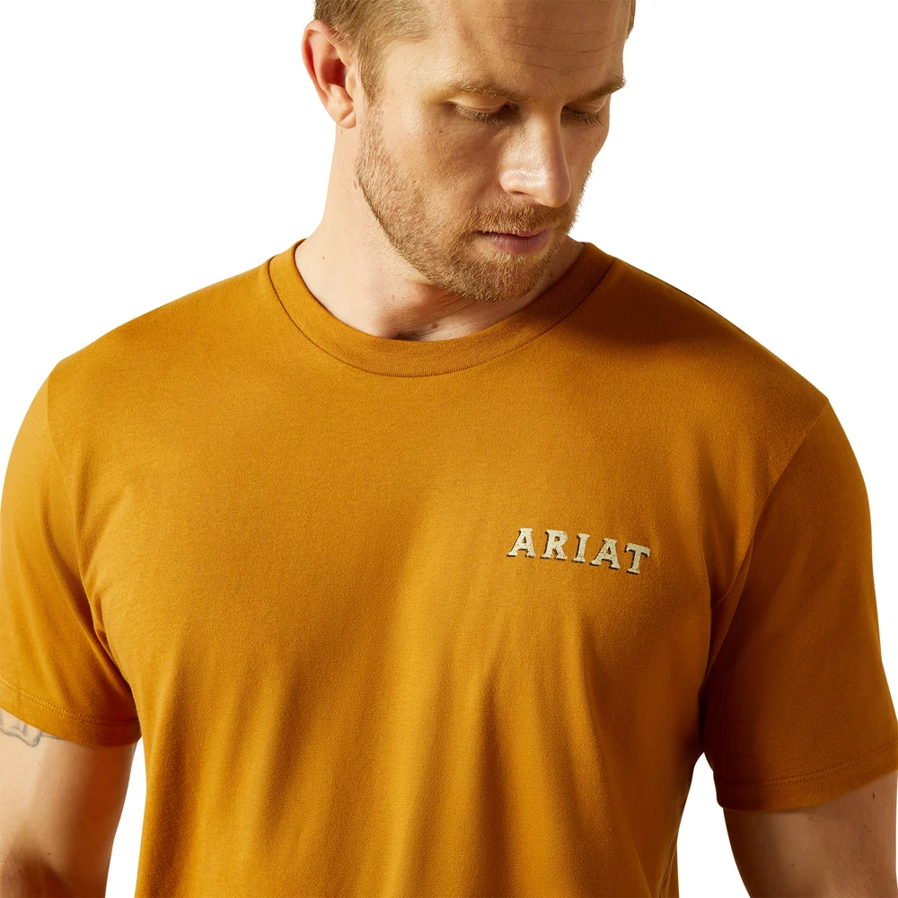 Men's Ariat Scorpion Seal Short Sleeve Graphic T-Shirt - 10062420 - Image 2