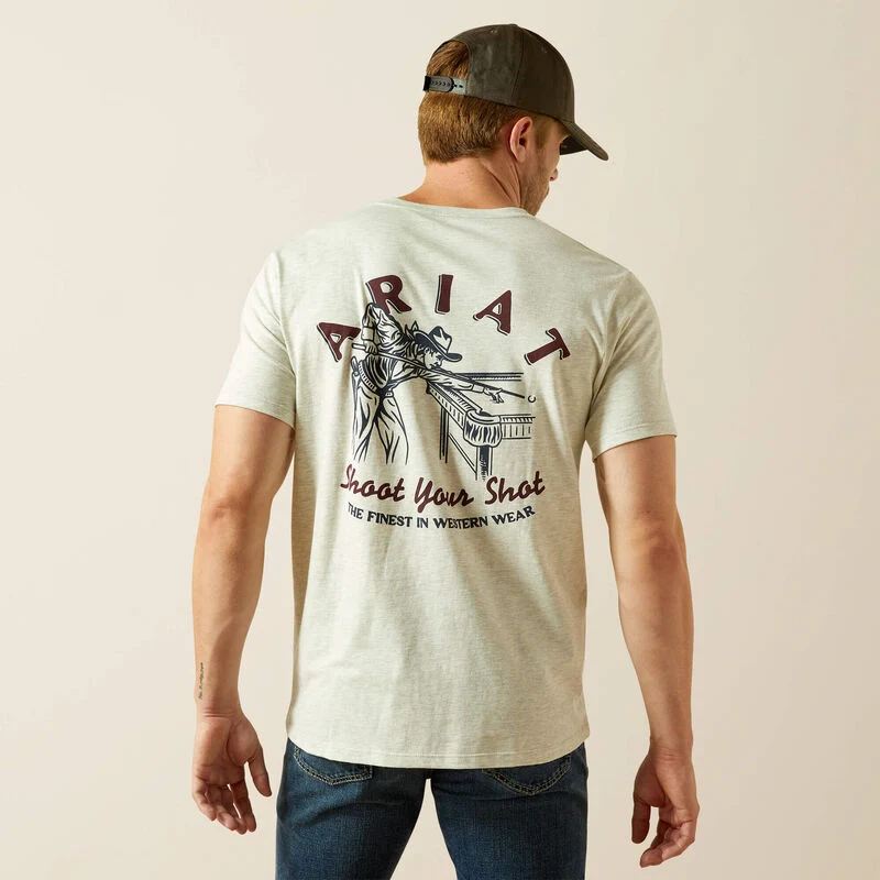Men's Ariat Straight Shooter T-Shirt - 10062412