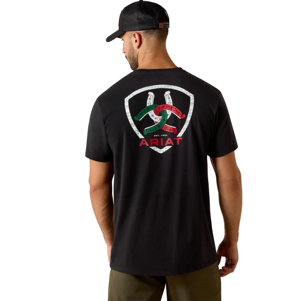 Men's Ariat Tres Herraduras Classic Fit T-Shirt 10054357