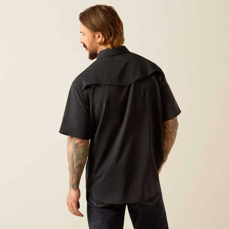 Black Western VentTEK Short Sleeve Shirt - Image 3