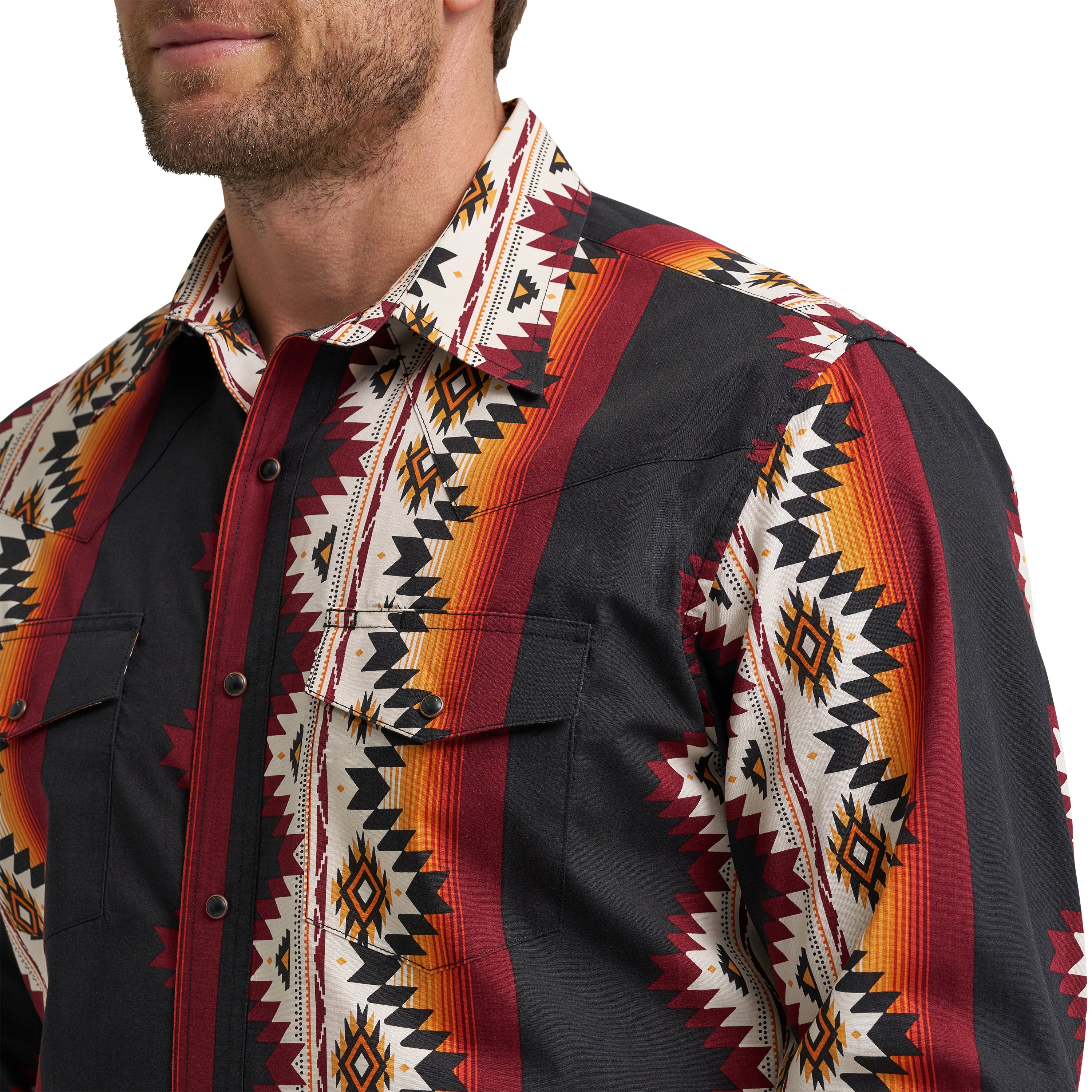 Men's Checotah® Western Long Sleeve Shirt - Classic Fit 112367723 - Image 3