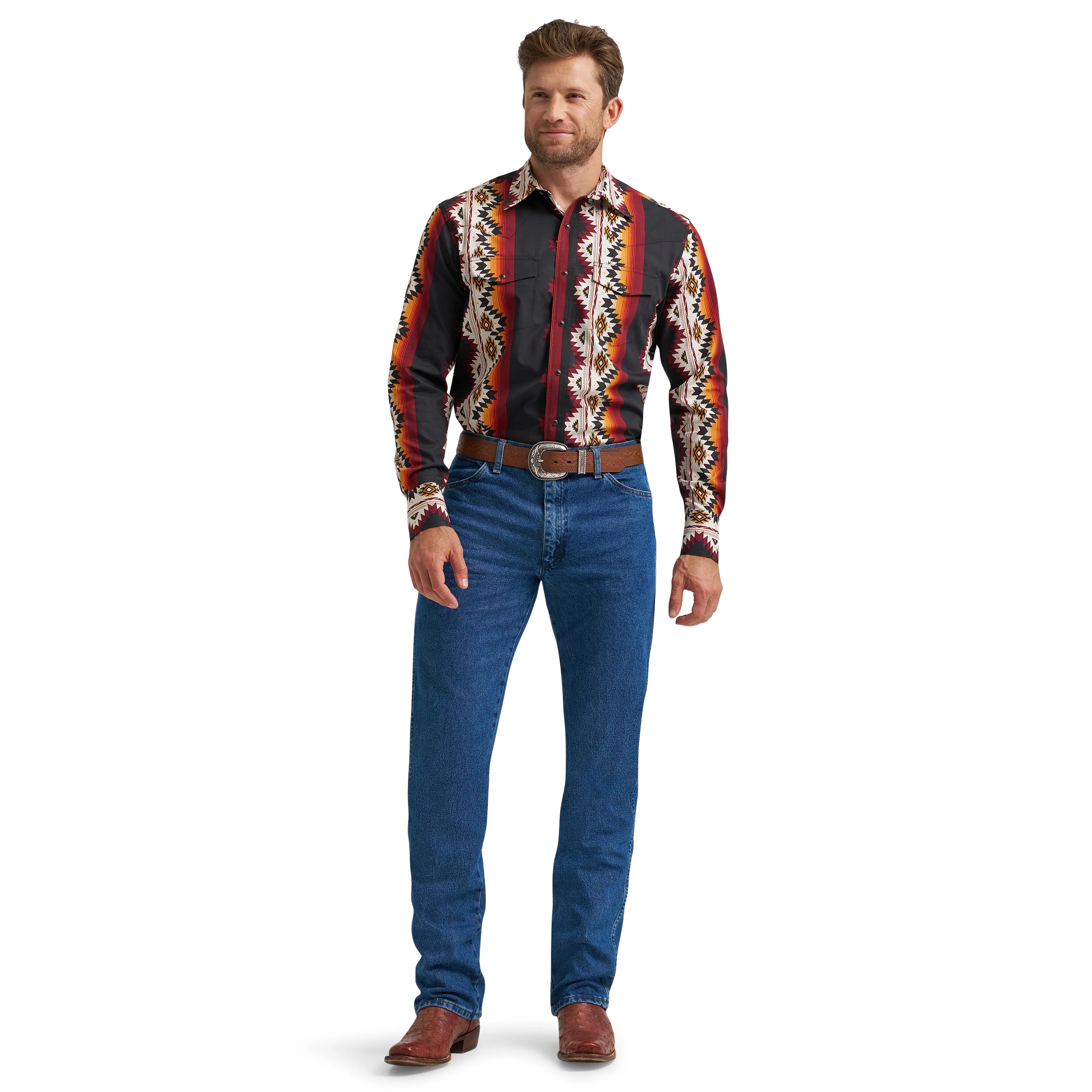 Men's Checotah® Western Long Sleeve Shirt - Classic Fit 112367723 - Image 4