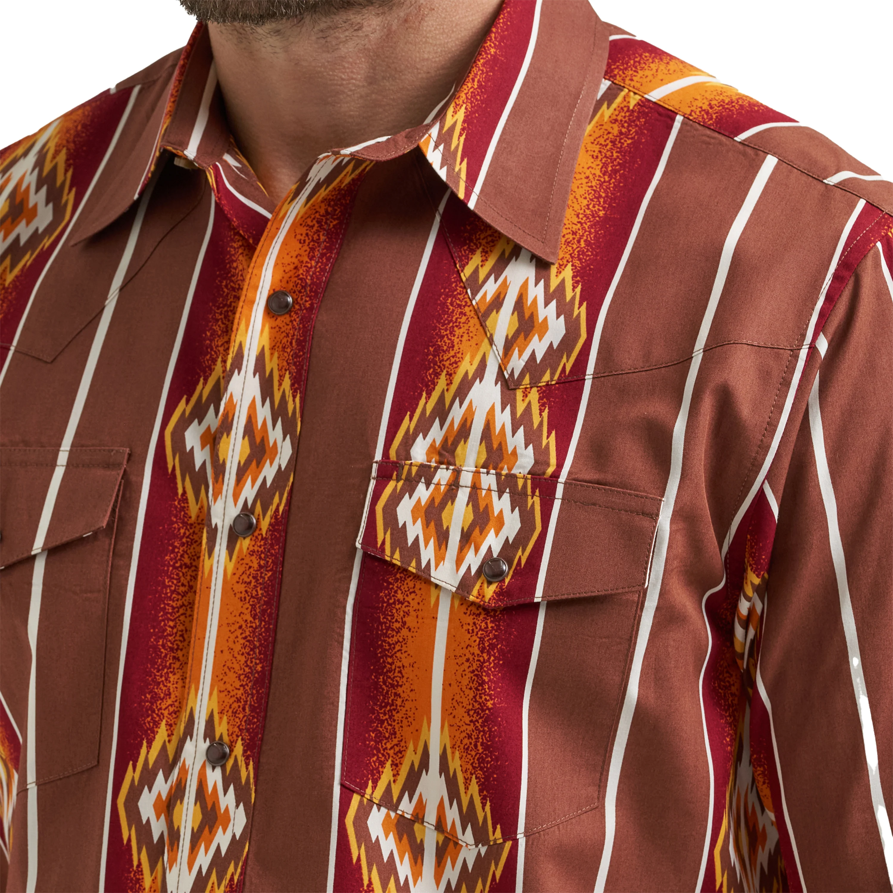 Men's Checotah Western Long Sleeve Classic Fit Shirt 112369466 - Image 4